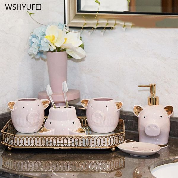 creative cartoon cute pig bathroom kit shower gel shampoo storage bottle soap bottle toothbrush cup soap dispenser home l
creative cartoon cute pig bathroom kit shower gel shampoo storage bottle soap bottle toothbrush cup soap dispenser home l
