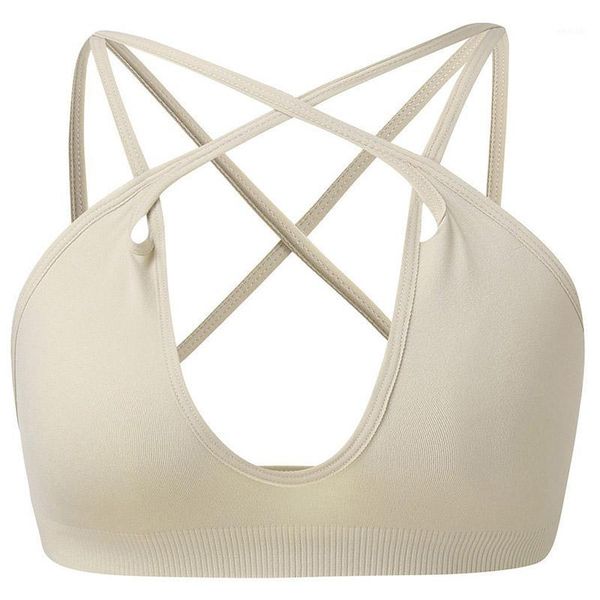 gym clothing women cross beauty back sports bra mashup solid underwear intimate high elastic versatility sport bra1, White;black
gym clothing women cross beauty back sports bra mashup solid underwear intimate high elastic versatility sport bra1, White;black