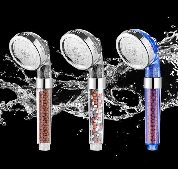 zhangji new arrival 3 modes adjustable bath spa shower head high pressure saving water bathroom anion filter showe qylchg
zhangji new arrival 3 modes adjustable bath spa shower head high pressure saving water bathroom anion filter showe qylchg