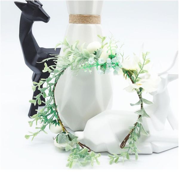 pastoral floral flower crown bridal hair accessories festival flower wreath headband floral garlands women headdress o qylije
pastoral floral flower crown bridal hair accessories festival flower wreath headband floral garlands women headdress o qylije