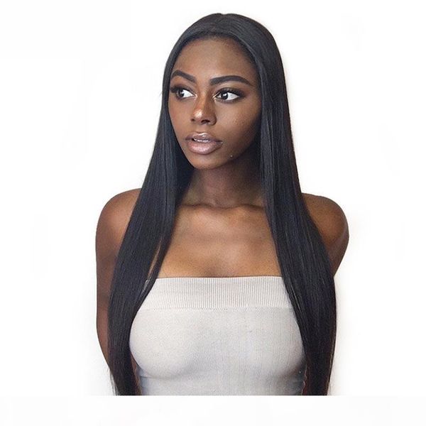 lace frontal wig for black women 13x4 virgin peruvian glueless long black straight full lace wigs pre plucked hairline, Black;brown
lace frontal wig for black women 13x4 virgin peruvian glueless long black straight full lace wigs pre plucked hairline, Black;brown