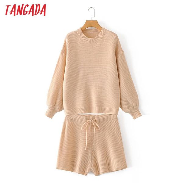 tangada 2020 autumn women khaki sweater suit women's sets shorts set suit 2 piece set jumper and shorts 2m109, Gray
tangada 2020 autumn women khaki sweater suit women's sets shorts set suit 2 piece set jumper and shorts 2m109, Gray