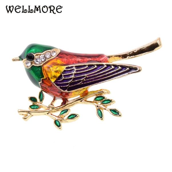 wellmore colourful bird brooches for women alloy metal party brooches weddings pins scarf jewelry drop shipping, Gray
wellmore colourful bird brooches for women alloy metal party brooches weddings pins scarf jewelry drop shipping, Gray