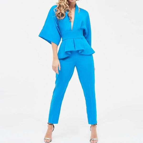 2020 spring summer women fashion elegant office lady workwear casual jumpsuits deep v neck romper ruffle overalls plus size, Black;white
2020 spring summer women fashion elegant office lady workwear casual jumpsuits deep v neck romper ruffle overalls plus size, Black;white