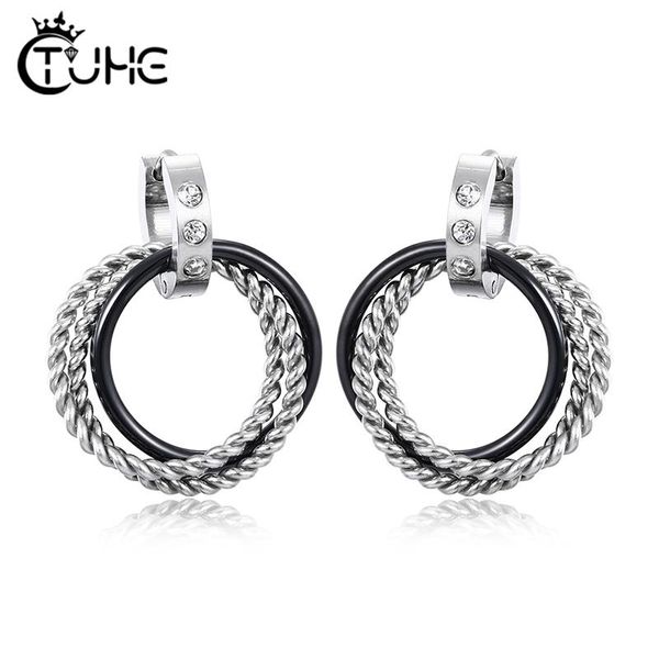 stud 2021 trend women earring 3 circles earrings twist circle with black white ceramic fashion jewlery personality christmas, Golden;silver
stud 2021 trend women earring 3 circles earrings twist circle with black white ceramic fashion jewlery personality christmas, Golden;silver