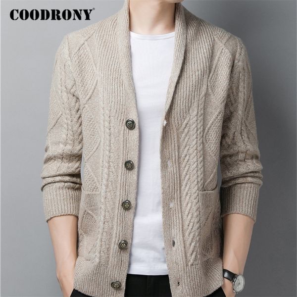 coodrony brand sweater men autumn winter thick warm cardigan men new arrivals streetwear fashion casual sweater coat c1164 201202, White;black
coodrony brand sweater men autumn winter thick warm cardigan men new arrivals streetwear fashion casual sweater coat c1164 201202, White;black
