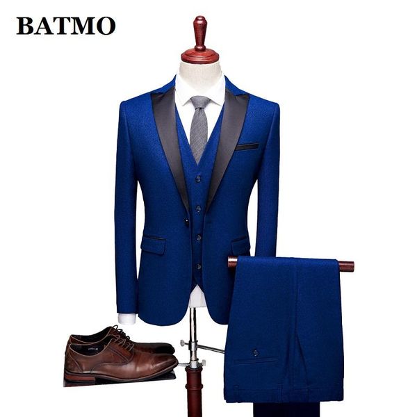 men's suits & blazers batmo 2021 arrival wedding men,men's casual ,(jackets+pants+vest) plus-size s-4xl 1058, White;black
men's suits & blazers batmo 2021 arrival wedding men,men's casual ,(jackets+pants+vest) plus-size s-4xl 1058, White;black