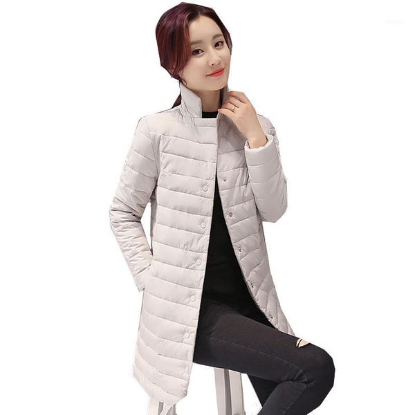 new autumn winter 2018 fashion light coat cotton women's long slim cotton korean solid standing collar down jacket jacket1, Tan;black
new autumn winter 2018 fashion light coat cotton women's long slim cotton korean solid standing collar down jacket jacket1, Tan;black