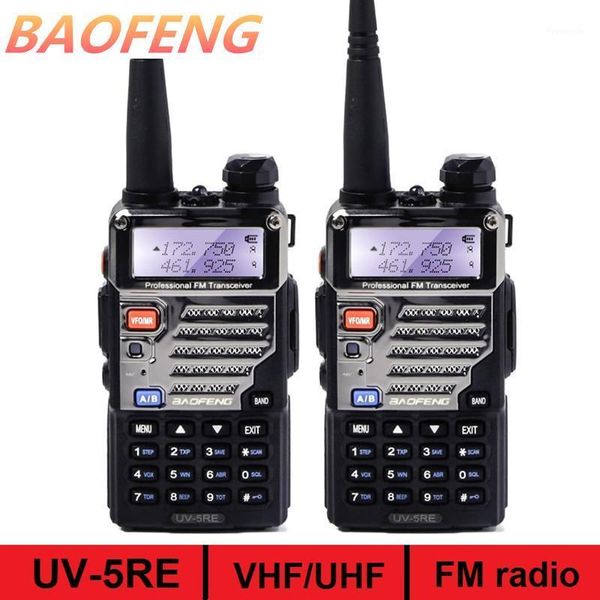 2pcs baofeng uv-5re walkie talkie updated of uv-5r plus scanning radio transceiver vhf uhf powerful ham cb radio amador1
2pcs baofeng uv-5re walkie talkie updated of uv-5r plus scanning radio transceiver vhf uhf powerful ham cb radio amador1