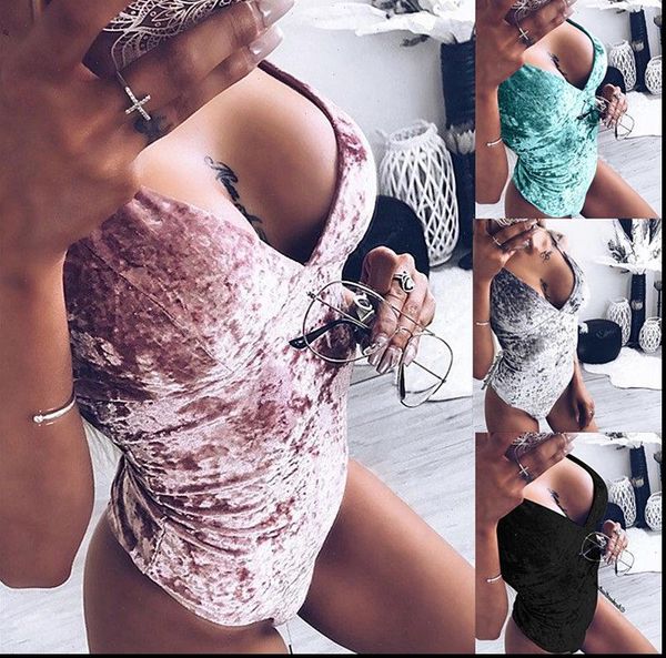 skinny bodysuit women sleeveless velvet jumpsuit leotard bodycon slim body femme solid bodysuit 2021hot, Black;white
skinny bodysuit women sleeveless velvet jumpsuit leotard bodycon slim body femme solid bodysuit 2021hot, Black;white