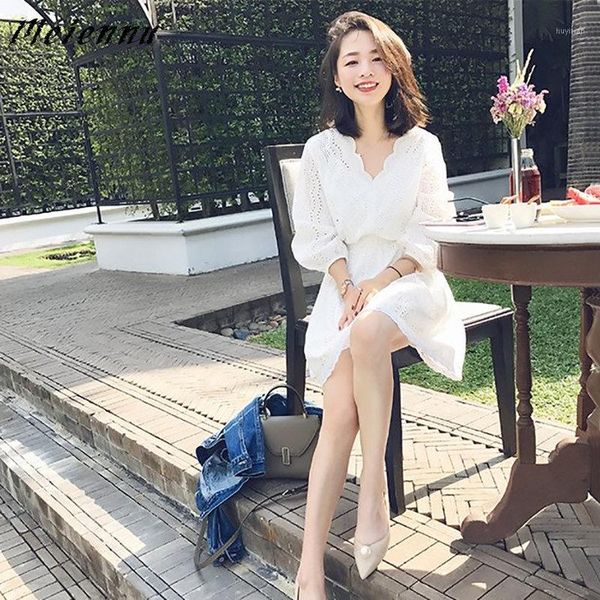 korean lace dress plus size women solid v neck beach style 2020 new autumn vestidos elegant lantern sleeve mini dresses elegant1, Black;gray
korean lace dress plus size women solid v neck beach style 2020 new autumn vestidos elegant lantern sleeve mini dresses elegant1, Black;gray
