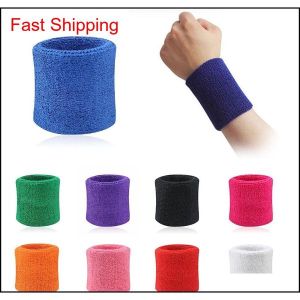 cotton sweat wrist band bracers sport equipment terry cloth support protective sweatbands football basketball fitness ayc8u, Black;red
cotton sweat wrist band bracers sport equipment terry cloth support protective sweatbands football basketball fitness ayc8u, Black;red