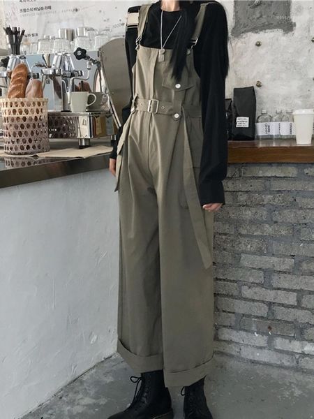 women's jumpsuits & rompers women's work clothes straight pants 2021 autumn korean versatile casual wide leg jumpsuit1, Black;white
women's jumpsuits & rompers women's work clothes straight pants 2021 autumn korean versatile casual wide leg jumpsuit1, Black;white