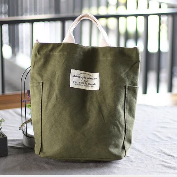 korean version of the simple small fresh canvas bag wild sen literary one shoulder handbags
korean version of the simple small fresh canvas bag wild sen literary one shoulder handbags