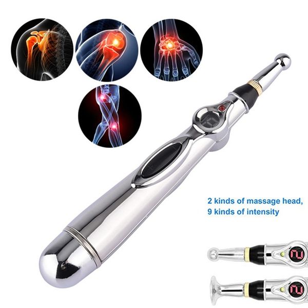 electric energy pen massage stick deep pressure massage laser acupuncture magnet therapy relieve back body pain heal massager
electric energy pen massage stick deep pressure massage laser acupuncture magnet therapy relieve back body pain heal massager