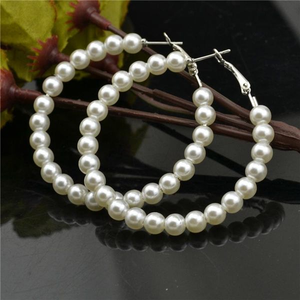 hoop & huggie earrings for women plastic beaded big shiny circle 2021 trend fashion wild personality young female accessories, Golden;silver
hoop & huggie earrings for women plastic beaded big shiny circle 2021 trend fashion wild personality young female accessories, Golden;silver