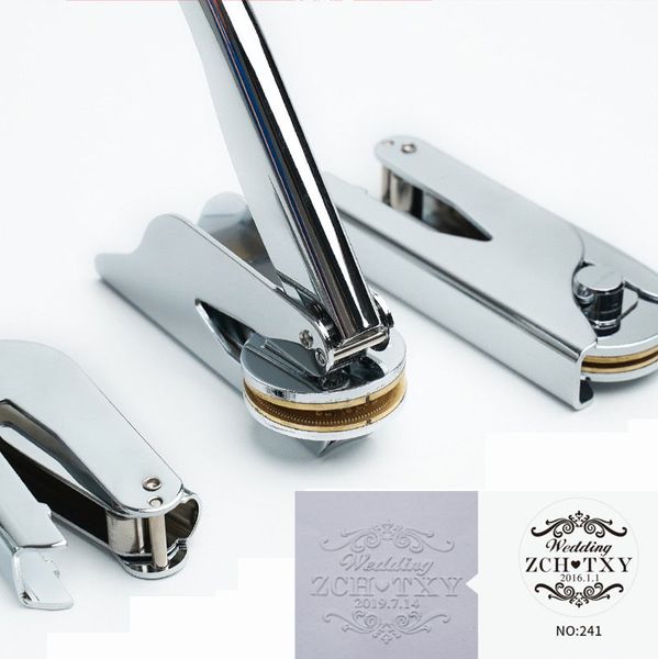 custom portable pliers stamping convex concave mold embossed seal paper card stamp diy personalized wedding certificate 1019
custom portable pliers stamping convex concave mold embossed seal paper card stamp diy personalized wedding certificate 1019