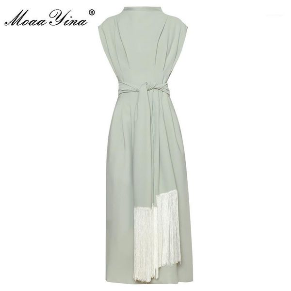 moaayina fashion designer dress summer women's dress stand collar tassel lace up office dresses1, Black;gray
moaayina fashion designer dress summer women's dress stand collar tassel lace up office dresses1, Black;gray