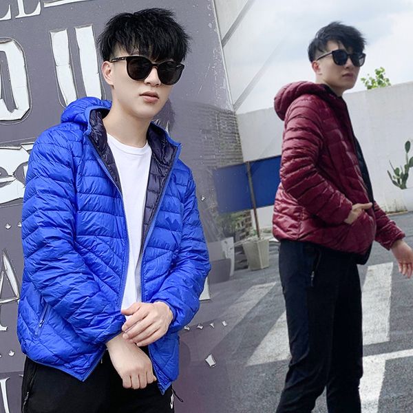 men's outdoor light jacket with winter white duck down on both sides, Black
men's outdoor light jacket with winter white duck down on both sides, Black