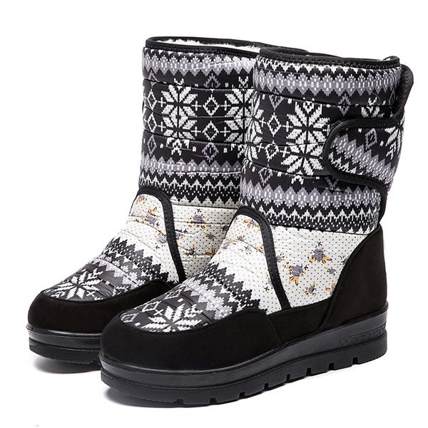 women boots snow boots fur winter ankle for women female shoes rubber christmas patern hook&loop warm plush #dd94, Black
women boots snow boots fur winter ankle for women female shoes rubber christmas patern hook&loop warm plush #dd94, Black