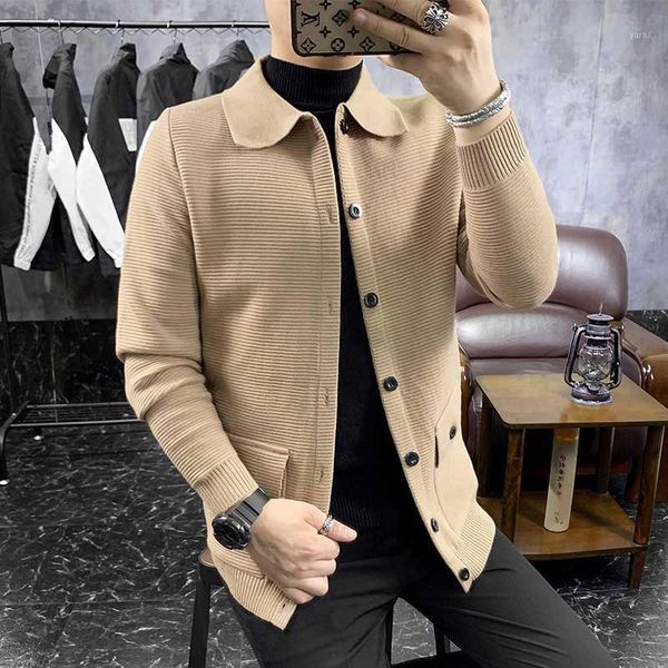 2020 autumn sweater jacket men knitting hip hop coats outerwear leisure bomber jackets streetwear black khaki red men clothing1, Black;brown
2020 autumn sweater jacket men knitting hip hop coats outerwear leisure bomber jackets streetwear black khaki red men clothing1, Black;brown