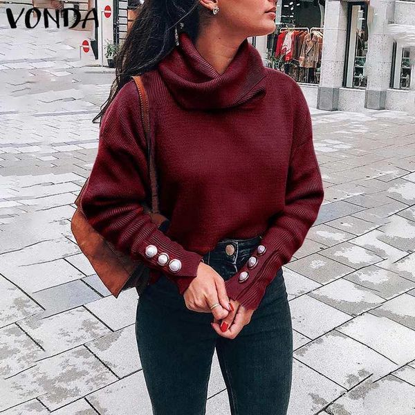 vonda autumn blouses women solid turtle neck shirts femme spring winter basic shirts bohemian party blusas oversized s-5xl 1, White
vonda autumn blouses women solid turtle neck shirts femme spring winter basic shirts bohemian party blusas oversized s-5xl 1, White