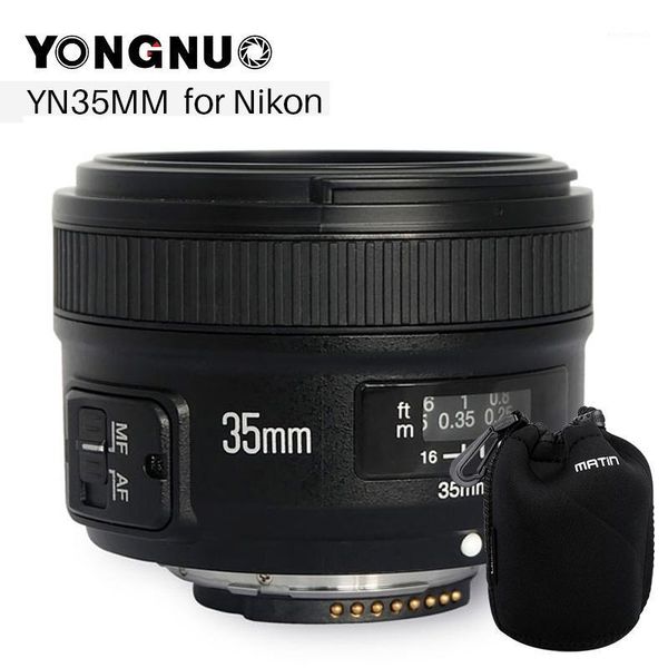 YONGNUO YN 35mm Camera Lens F2 AF /MF Wide-Angle Fixed/Prime Auto Focus Lens for Canon Nikon F Mount D7100 D3200 D3300 D31001
YONGNUO YN 35mm Camera Lens F2 AF /MF Wide-Angle Fixed/Prime Auto Focus Lens for Canon Nikon F Mount D7100 D3200 D3300 D31001