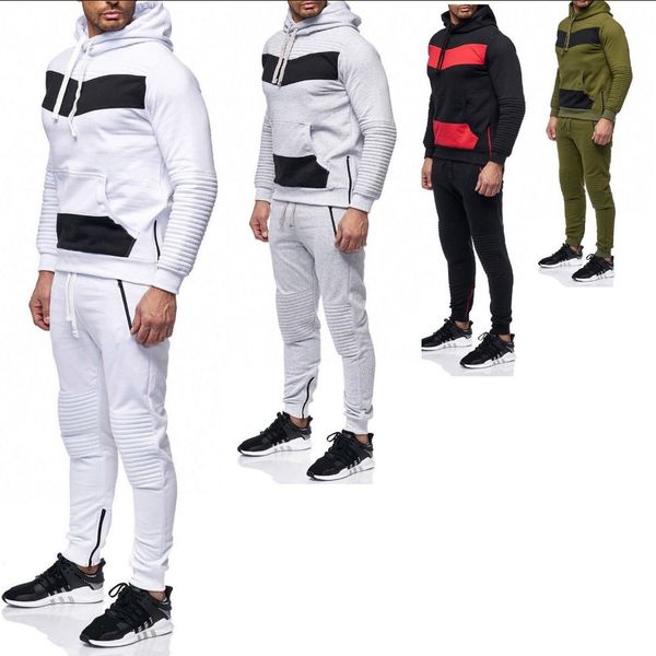 spring and autumn new mens european and american leisure striped multicolor hoodie sports suit mens factory direct sales, Black
spring and autumn new mens european and american leisure striped multicolor hoodie sports suit mens factory direct sales, Black