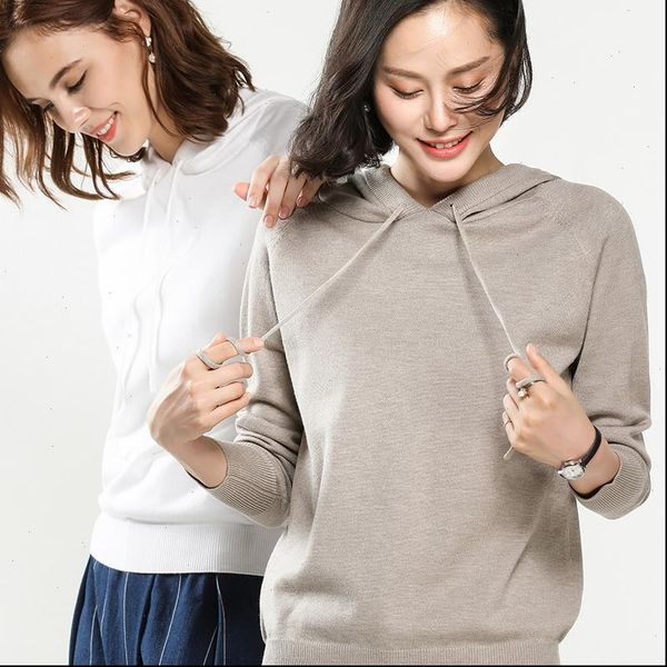 hooded sweater womens sweater spring and autumn new sweater large size wool bottoming shirt drop shipping, White;black
hooded sweater womens sweater spring and autumn new sweater large size wool bottoming shirt drop shipping, White;black