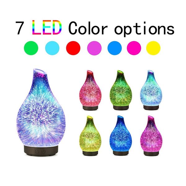 100ml 3d glass ultrasound aroma diffuser essential oil diffuser aromatherapy ultrasound humidifier 7 color-changing leds for home l yoga
100ml 3d glass ultrasound aroma diffuser essential oil diffuser aromatherapy ultrasound humidifier 7 color-changing leds for home l yoga