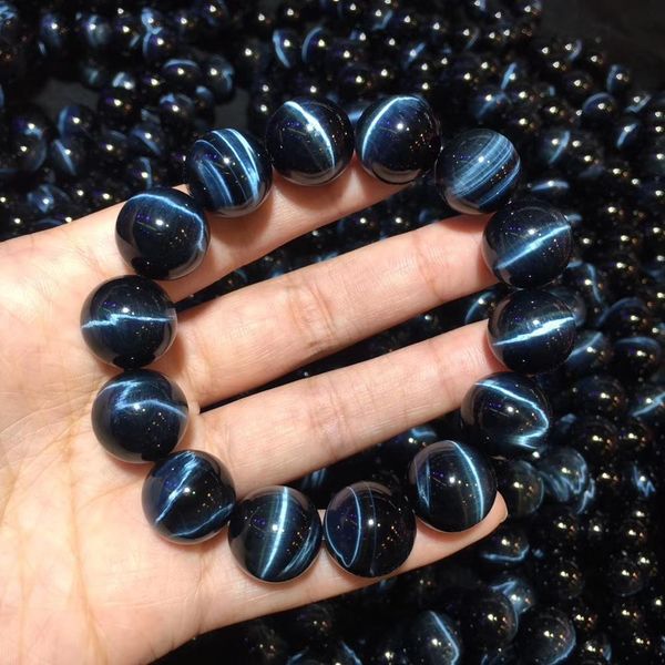 grade blue tiger eye beads bracelet natural stone bracelet diy jewelry for woman for man wholesale, Black
grade blue tiger eye beads bracelet natural stone bracelet diy jewelry for woman for man wholesale, Black