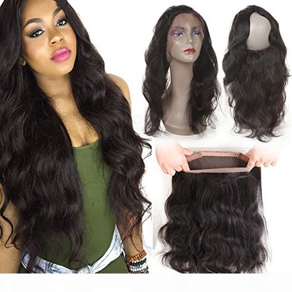natural hairline 360 full lace frontal band closure brazilian virgin remy body wave closures back lace frontal with baby hair bleached knots, Black;brown
natural hairline 360 full lace frontal band closure brazilian virgin remy body wave closures back lace frontal with baby hair bleached knots, Black;brown