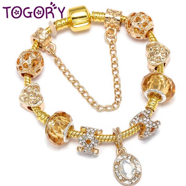 charm bracelets togory vintage gold color snake chain with crystal pendant beads bracelet for women lover jewelry christmas gift, Golden;silver
charm bracelets togory vintage gold color snake chain with crystal pendant beads bracelet for women lover jewelry christmas gift, Golden;silver