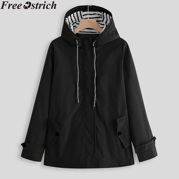 outdoor windproof women sports jacket casual long sleeve solid color oversize fashion pocket zipper coats plus size womens, Black;brown
outdoor windproof women sports jacket casual long sleeve solid color oversize fashion pocket zipper coats plus size womens, Black;brown