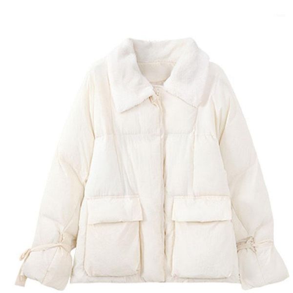 winter lapel down padded jacket women's 2020 new style korean loose white cotton coat fresh solid color female overcoat f1441, Black
winter lapel down padded jacket women's 2020 new style korean loose white cotton coat fresh solid color female overcoat f1441, Black