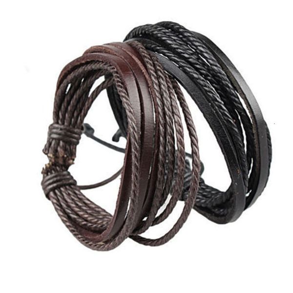 multilayer leather bracelets wrap black 600pcs genuine mens brown braided rope bracelet for men and women charms fashion
multilayer leather bracelets wrap black 600pcs genuine mens brown braided rope bracelet for men and women charms fashion
