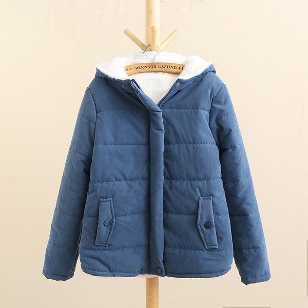 autumn and winter new plush thickened korean hooded cotton padded jacket women's long sleeve bread coat cotton padded jacket1, Black
autumn and winter new plush thickened korean hooded cotton padded jacket women's long sleeve bread coat cotton padded jacket1, Black