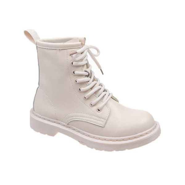 women's leather ankle boots flats round toe black white lace-up boots waterproof non-slip wear-resistant leather
women's leather ankle boots flats round toe black white lace-up boots waterproof non-slip wear-resistant leather