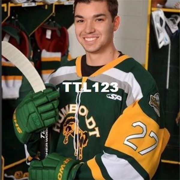real 421 full embroidery custom greeen #27 humboldt broncos logan boulet vintage hockey jersey or custom any name or number jersey, Black
real 421 full embroidery custom greeen #27 humboldt broncos logan boulet vintage hockey jersey or custom any name or number jersey, Black