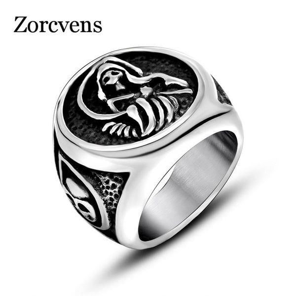 cluster rings zorcvens vintage stainless steel casted grim reaper skull tribal biker mens ring, Golden;silver
cluster rings zorcvens vintage stainless steel casted grim reaper skull tribal biker mens ring, Golden;silver