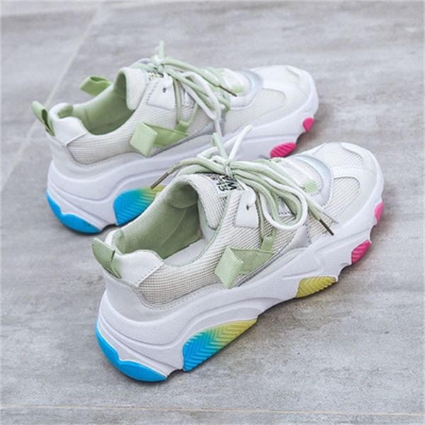 new lace 2021 even knitted women's hiking female father's shoes kg4o, Black
new lace 2021 even knitted women's hiking female father's shoes kg4o, Black