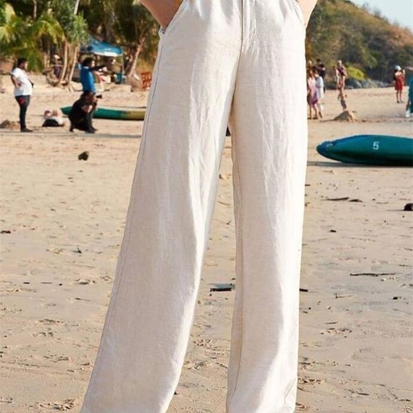 2021 cotton linen leg wide beach slacks bohemian vintage waistband high color pants straight p7yb, Black;white
2021 cotton linen leg wide beach slacks bohemian vintage waistband high color pants straight p7yb, Black;white