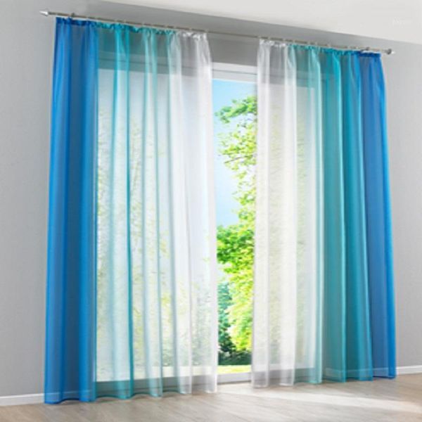 2pcs/set simple gradient tulle curtains blue orange gray semi-blackout window curtain for living room bedroom home decoration1
2pcs/set simple gradient tulle curtains blue orange gray semi-blackout window curtain for living room bedroom home decoration1