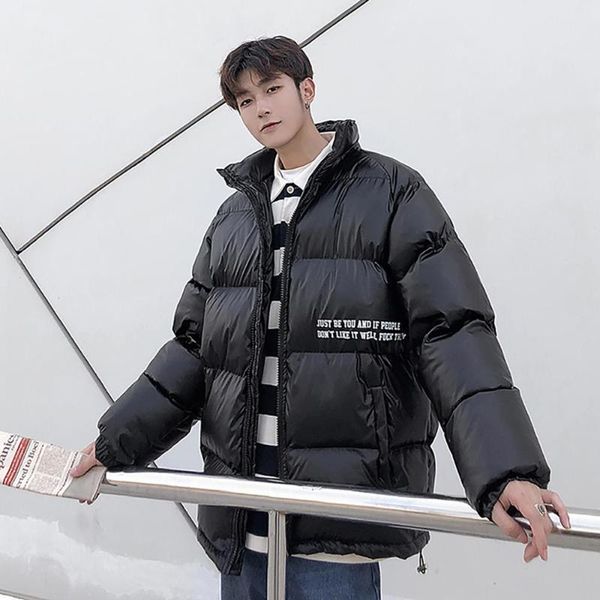 men's down & parkas justar autumn and winter fashion plus size loose bright face stand collar cotton padded jacket, Black
men's down & parkas justar autumn and winter fashion plus size loose bright face stand collar cotton padded jacket, Black
