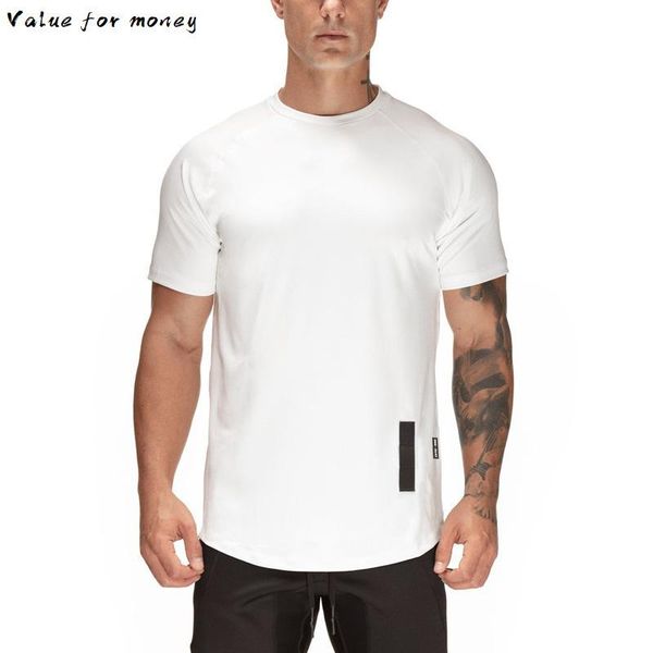 fitness sports t-shirt men's slim fitting crew neck mesh breathable short sleeve bodybuilding raglan top, White;black
fitness sports t-shirt men's slim fitting crew neck mesh breathable short sleeve bodybuilding raglan top, White;black