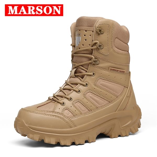 2020 новый мужчины military tactical boots спецназ кожа водонепроницаемый desert combat лодыжки загрузки армия работа мужская обувь плюс раз, Black;brown
2020 новый мужчины military tactical boots спецназ кожа водонепроницаемый desert combat лодыжки загрузки армия работа мужская обувь плюс раз, Black;brown