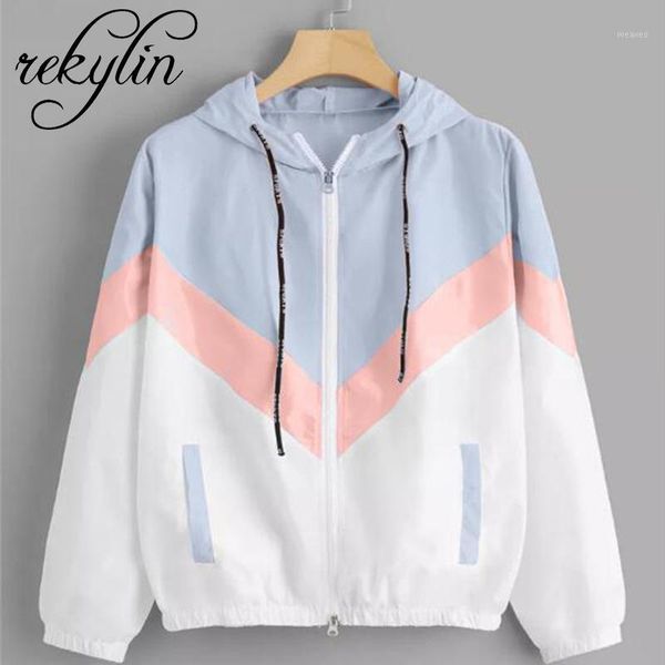 women windbreaker jacket female multicolor patchwork hooded jacket basic jackets color block coats for women1, Black;brown
women windbreaker jacket female multicolor patchwork hooded jacket basic jackets color block coats for women1, Black;brown