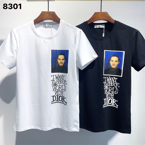new men's t-shirt, full of personalized fashion trend, trend of leisure european and american style, street art, delivery #46, White;black
new men's t-shirt, full of personalized fashion trend, trend of leisure european and american style, street art, delivery #46, White;black