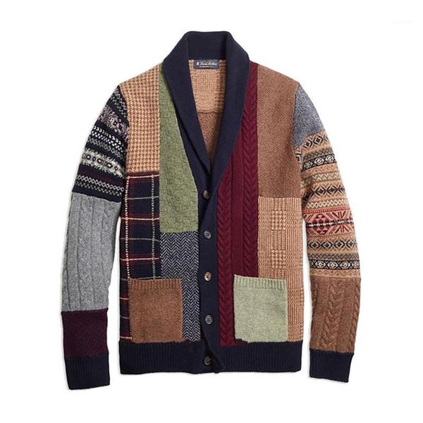 2020 autumn winter mens cardigan sweater coat patchwork knitted outwear with pocket male warm wool cardigan sweater jumper1, White;black
2020 autumn winter mens cardigan sweater coat patchwork knitted outwear with pocket male warm wool cardigan sweater jumper1, White;black