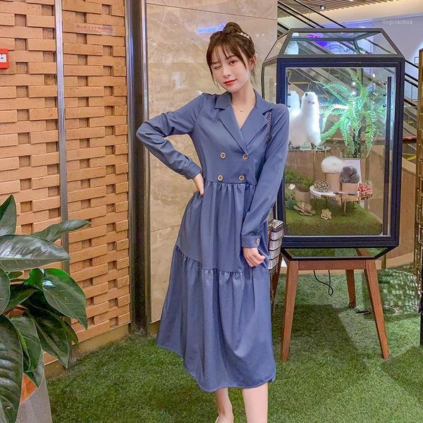 blue autumn pregnant woman dress long sleeve turn-down collar elegant plus size maternity empire dress formal pregnancy clothes1, White
blue autumn pregnant woman dress long sleeve turn-down collar elegant plus size maternity empire dress formal pregnancy clothes1, White